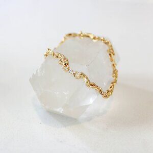 NWT Gold Plated Bracelet (Adjustable)